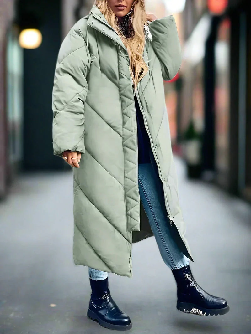 Elegante winterjas voor dames met perfecte pasvorm – Angela