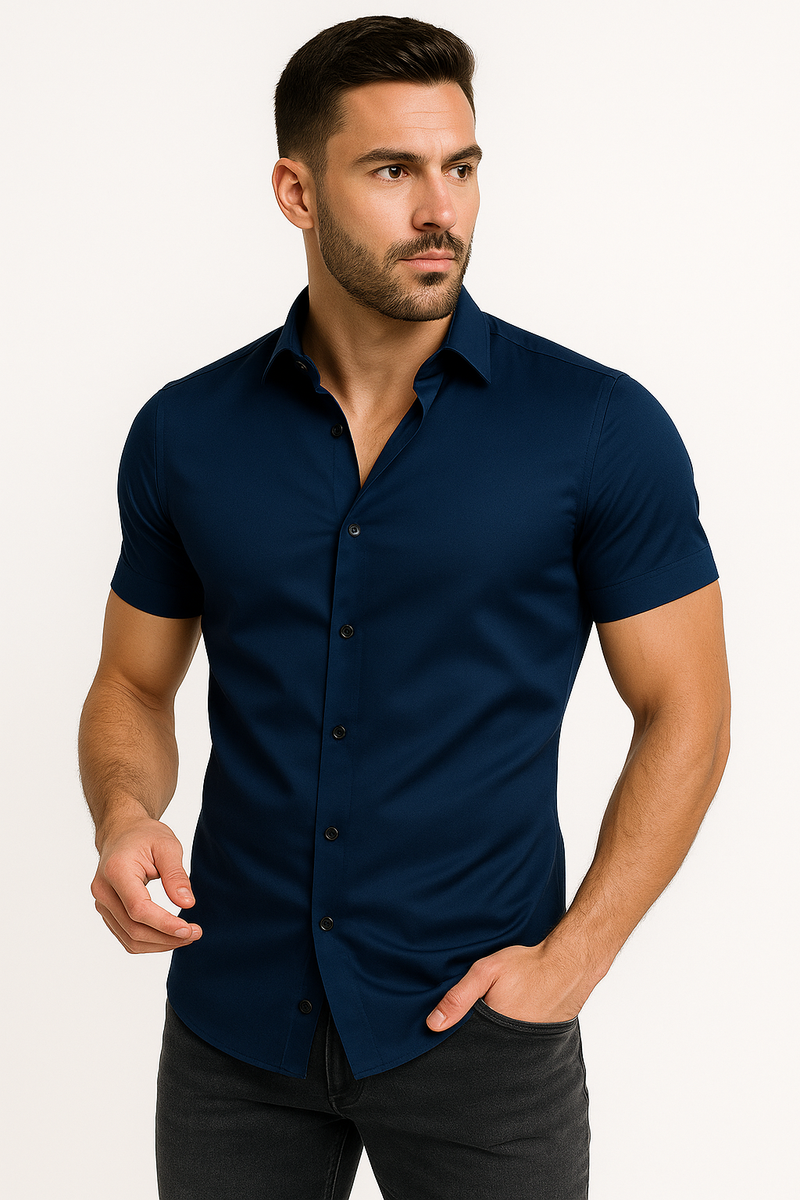 Fitnessshirt voor heren met korte mouwen – Titan