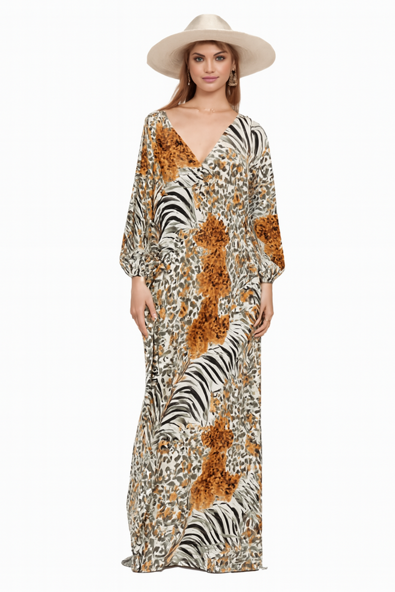 Casual elegante loungejurk met boho charme – Elin