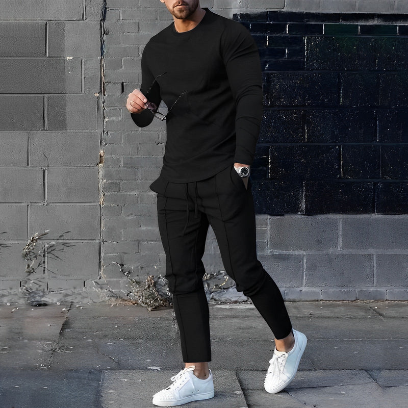 Heren Mannelijke Lange Mouwen Street Style Set - Amir