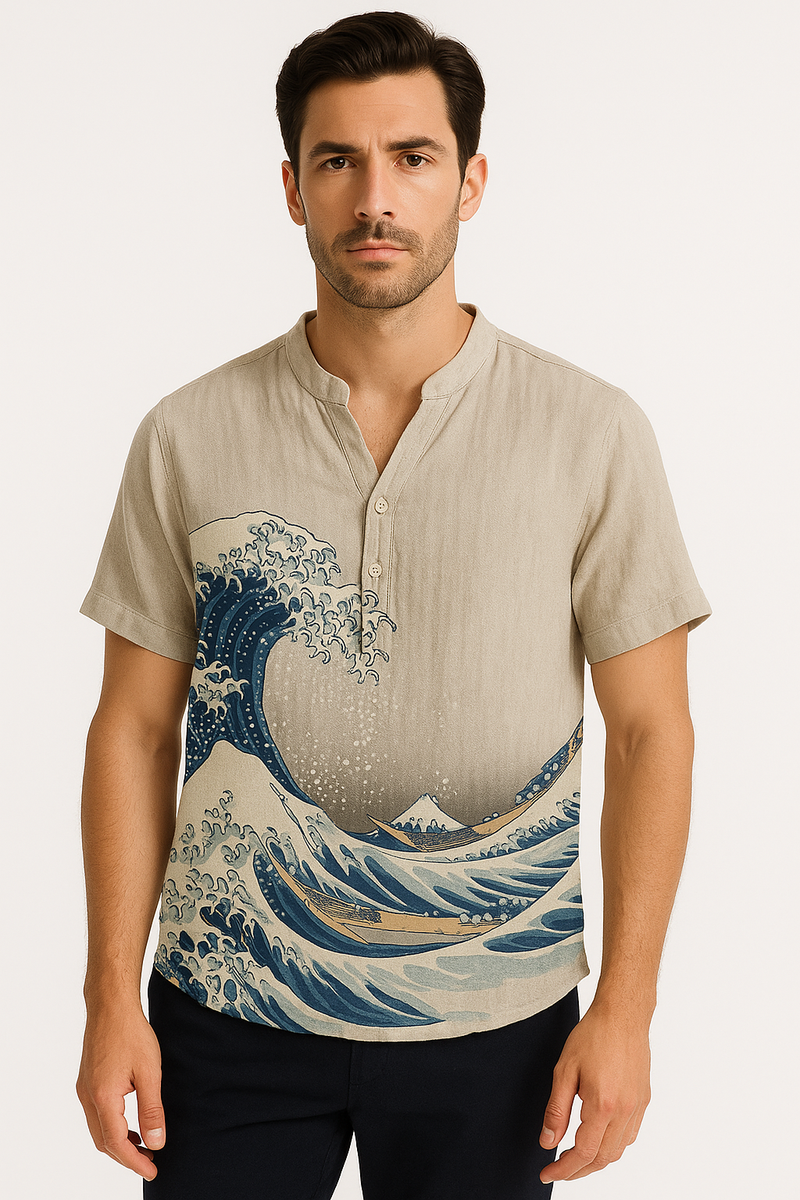 Heren Streetwear Set met Japans Design en Comfort Look – Toruki