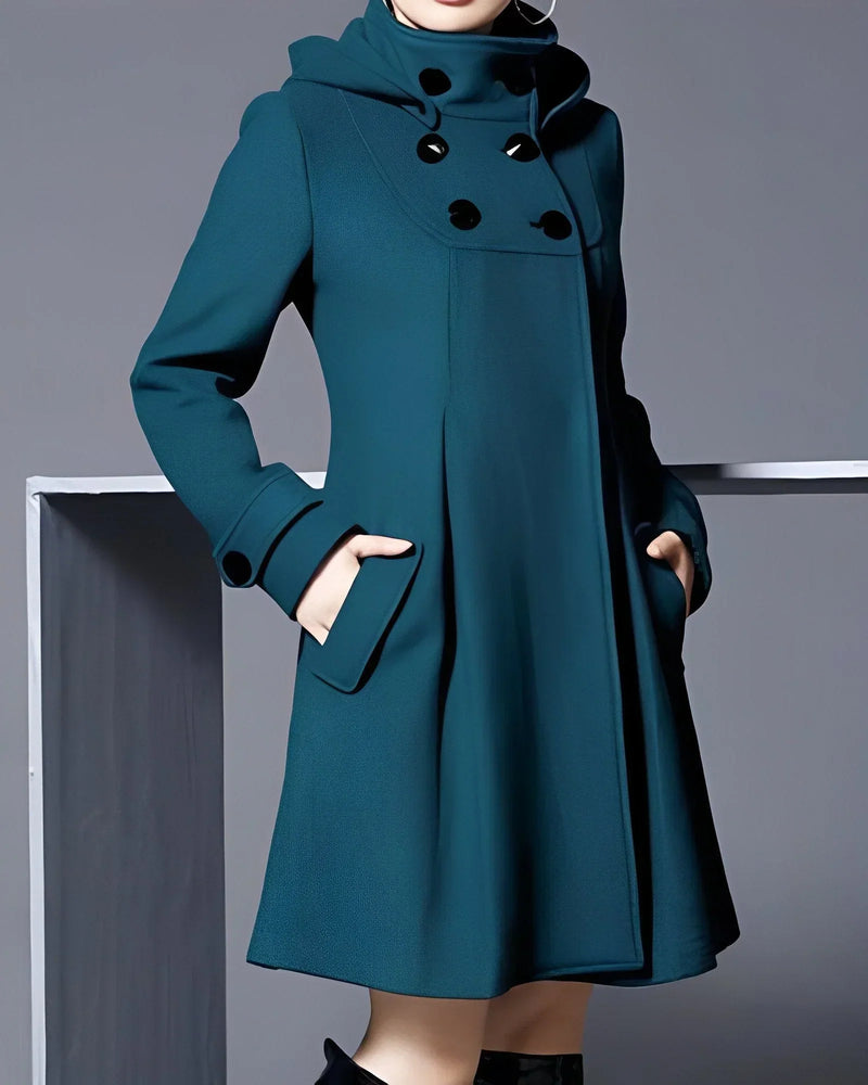 Elegante dames winterjas met warme voering – Elise