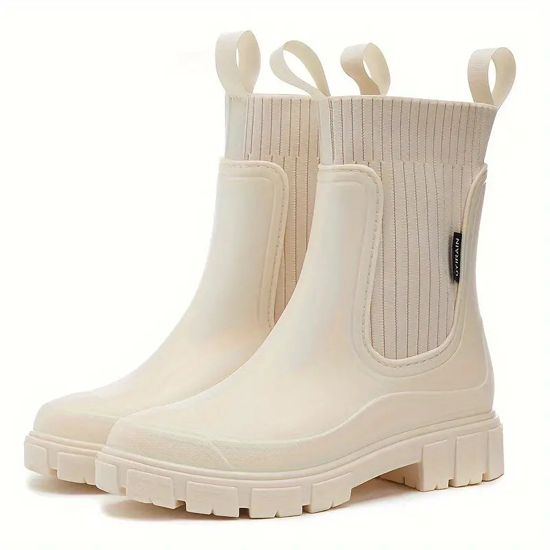 Elegante waterdichte regenlaarzen voor dames – Emma