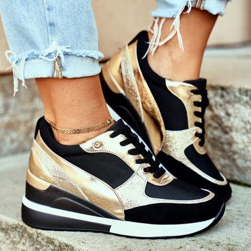 Comfortabele schoenen met verborgen hakken voor elke gelegenheid - Babette