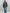 Cropped dames bomberjack in vintage nepleer – Nayla