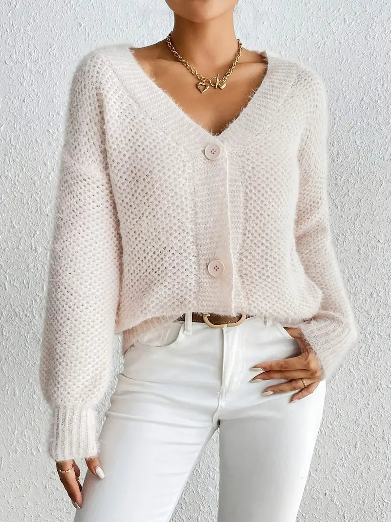 Gebreid Vest voor de Winter en Herfst - Lily