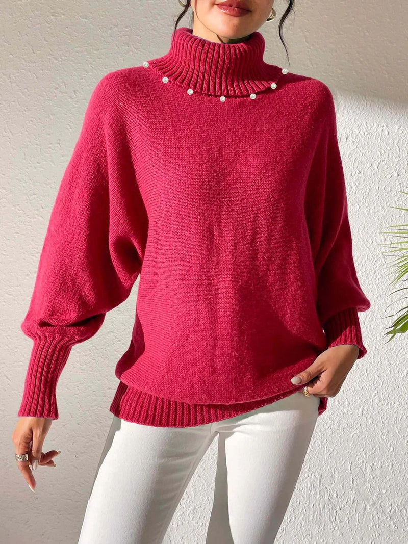 Zachte dames coltrui met elegante pasvorm – Isabelle