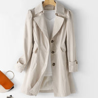 Waterafstotende klassieke trenchcoat voor dames – Sophie