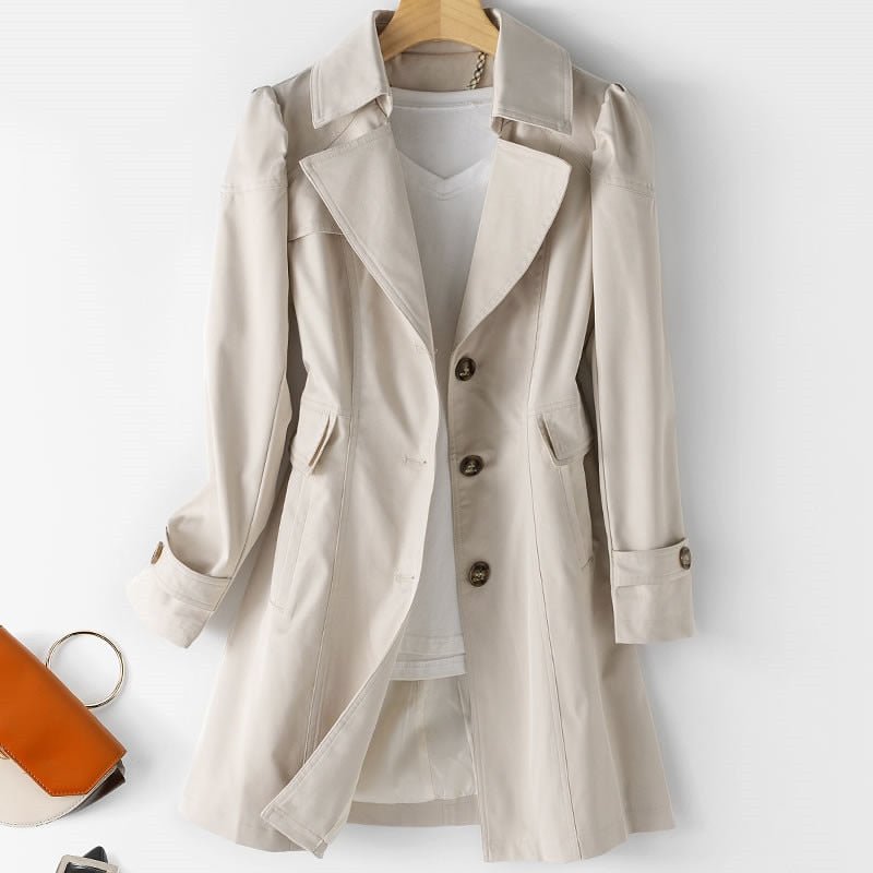 Waterafstotende klassieke trenchcoat voor dames – Sophie