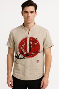 Heren Streetwear Set met Japans Design en Comfort Look – Toruki