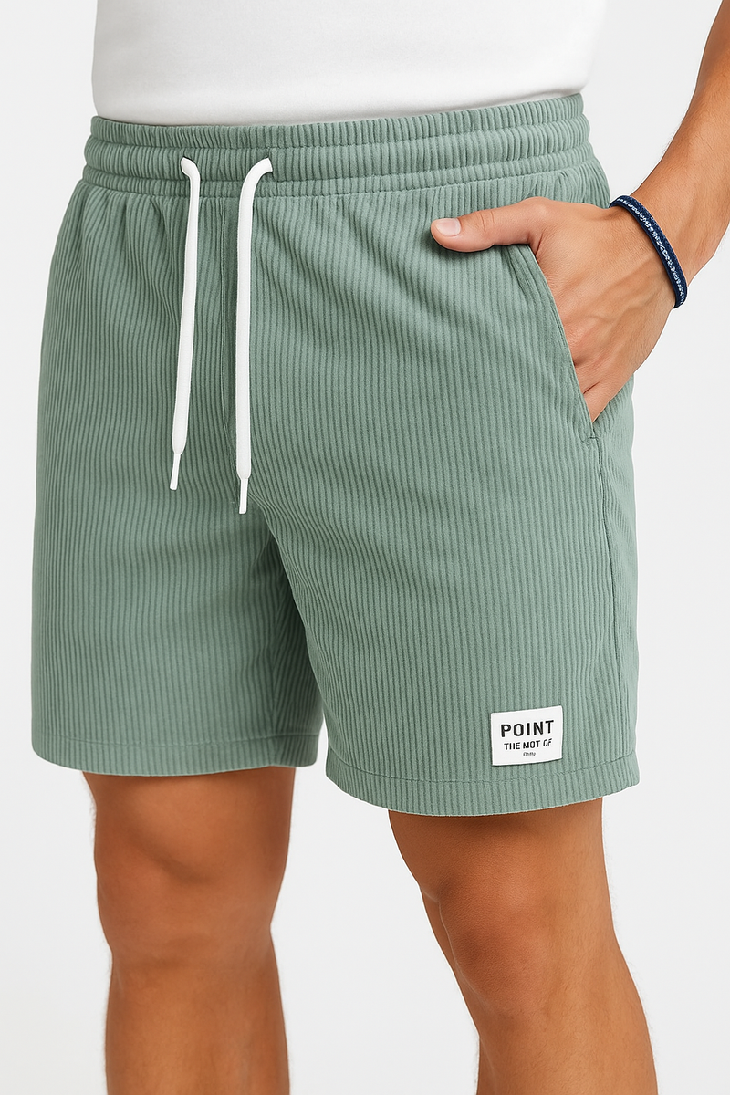 Corduroy Korte Broek Heren Casual Comfort Vintage - Sem