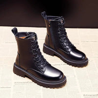 Winterlaarzen Leer Dames Warm en Comfortabel - Liv