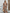 Dames midi-jurk met print en vloeiende V-hals – Aurina