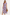 Elegante maxi damesjurk met split en V-hals – Sophie