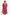 V-hals midi jurk met levendige print – Hilenya