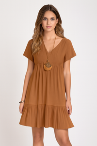 Casual Mini Zomerjurk Lichtgewicht Boho Stijl – Sophie