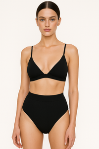 Bikini dames hoge taille voorgevormd comfortabel flatterend – Roselyn