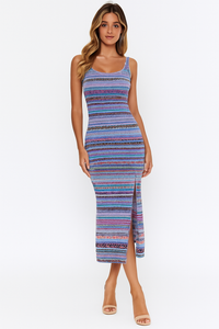 Zomerjurk dames luchtig kleurrijk comfortabel strand – Sophie