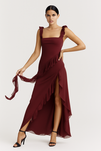 Zomerjurk Ruches Figuur Accent Sexy Pasvorm – Elite