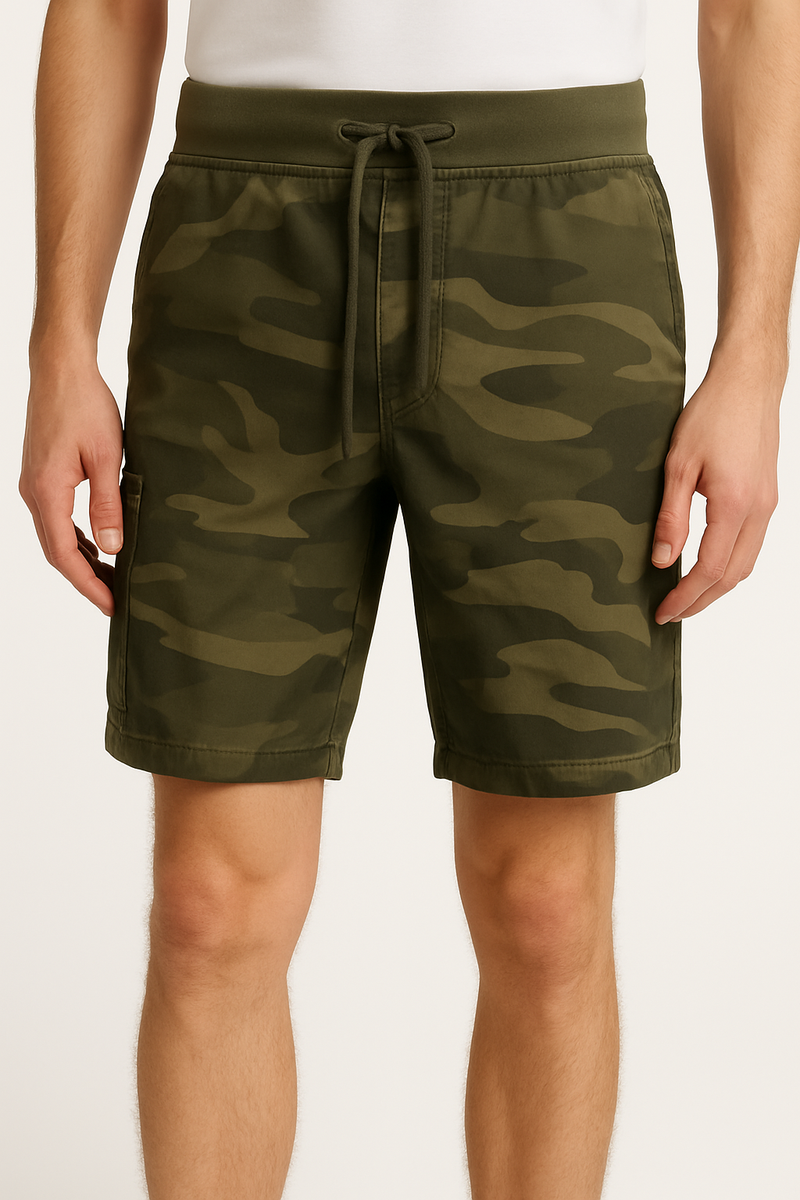 Camouflage heren shorts outdoor robuust comfortabel – Virexon