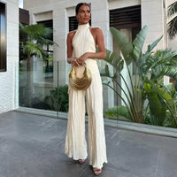 Zomerse dames set met top en elegante broek – Alivya