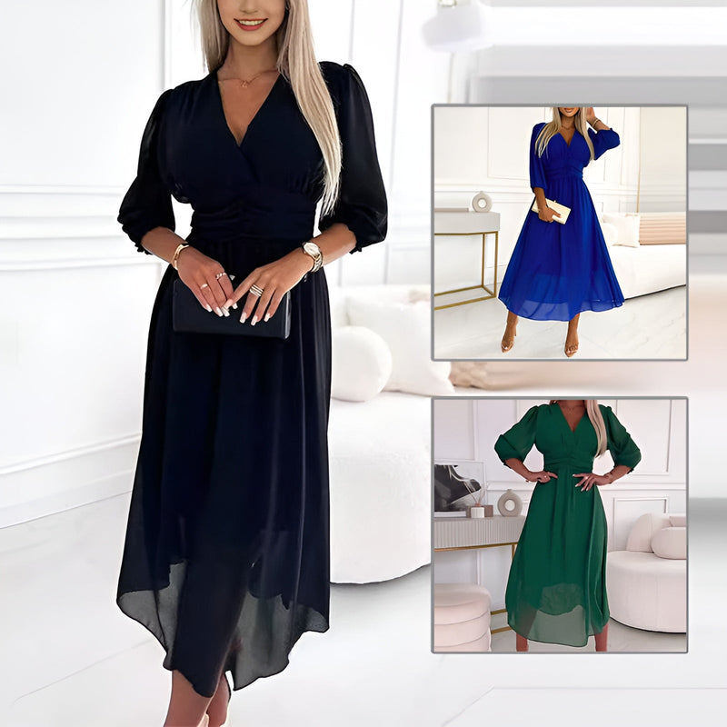 Lichtgewicht chiffon zomerjurk voor dames zonder voering – Livia