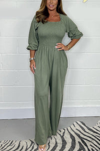 Dames jumpsuit katoen comfortabel stijlvol all-in-one – Virelli