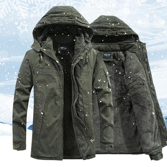 Warme Winterjas voor Heren met Capuchon – Lucas