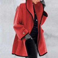 Warme trenchcoat dames winter stijlvol en elegant - Lena