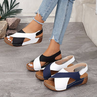 Orthopedische sandalen met traagschuim zool – Selina