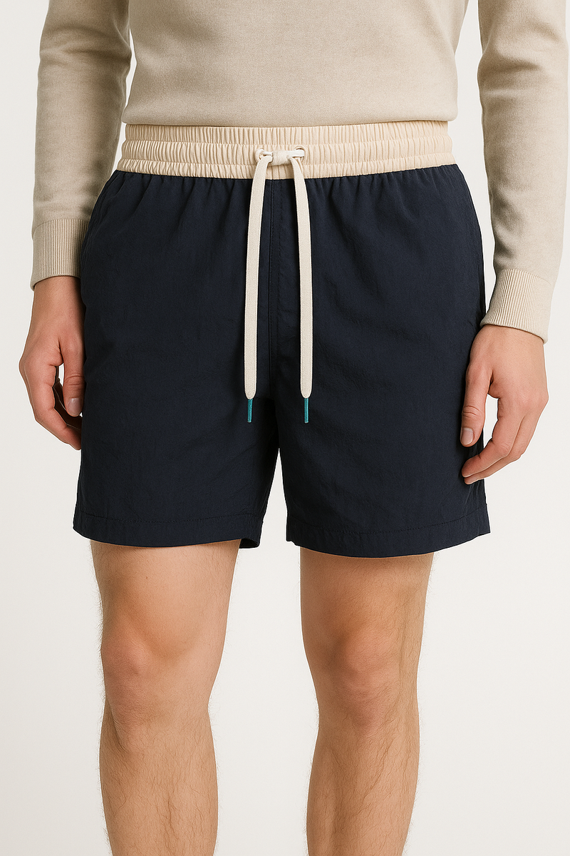 Heren Casual Shorts met Elastische Taille en Trekkoord – Jonas