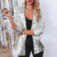Sprankelende Blazer met Glitteraccenten – Mila