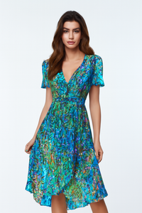 Casual elegante luchtige dames zomerjurk ademend – Liv